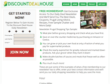 Tablet Screenshot of discountdealhouse.com
